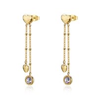 Earrings Sagapo Woman in Steel SAR71 - SAR71